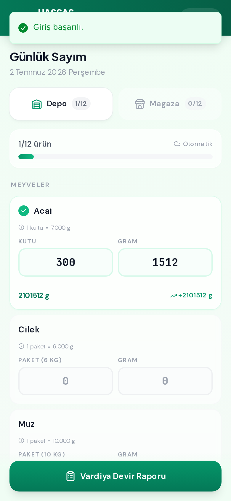 Panel üst kısım